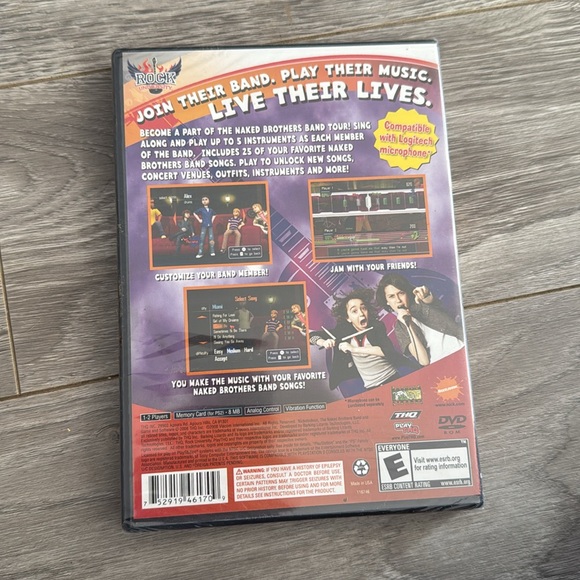 BRAND NEW The Naked Brothers Band  The Video Game PS2  video game PlayStation 2 - Picture 3 of 3